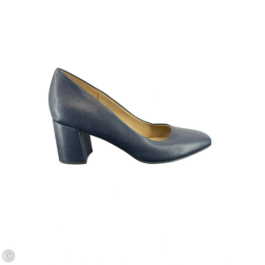 Shoes Heels Block By Naturalizer In Navy, Size: 9