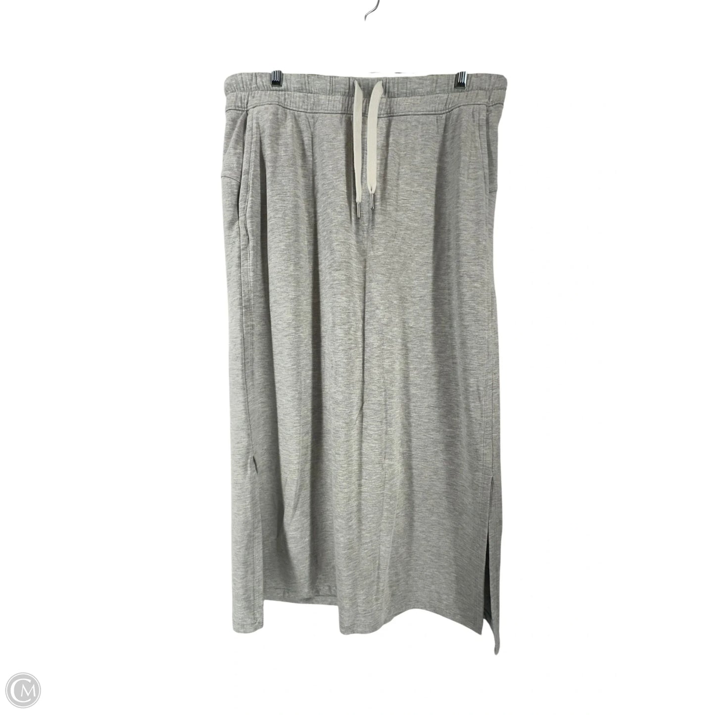 Athletic Pants By Lululemon In Grey, Size: 12