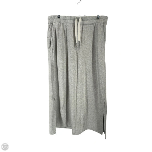 Athletic Pants By Lululemon In Grey, Size: 12