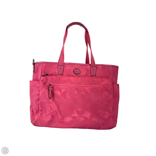 Handbag Designer By Coach, Size: Large