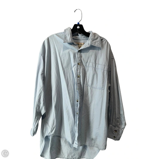 Top Long Sleeve By We The Free In Blue, Size: S