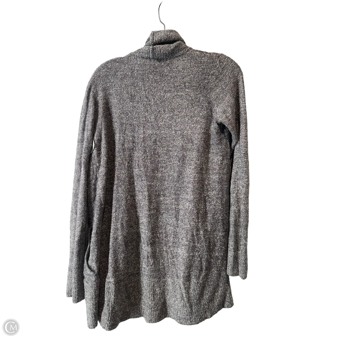 Sweater Cardigan By Barefoot Dreams In Grey, Size: S