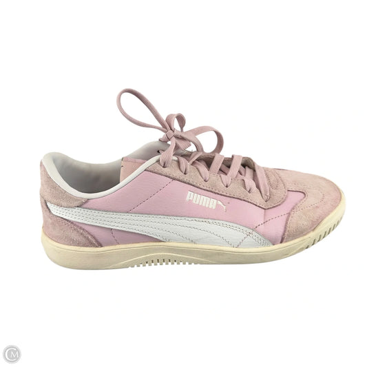 Shoes Sneakers By Puma In Pink, Size: 10