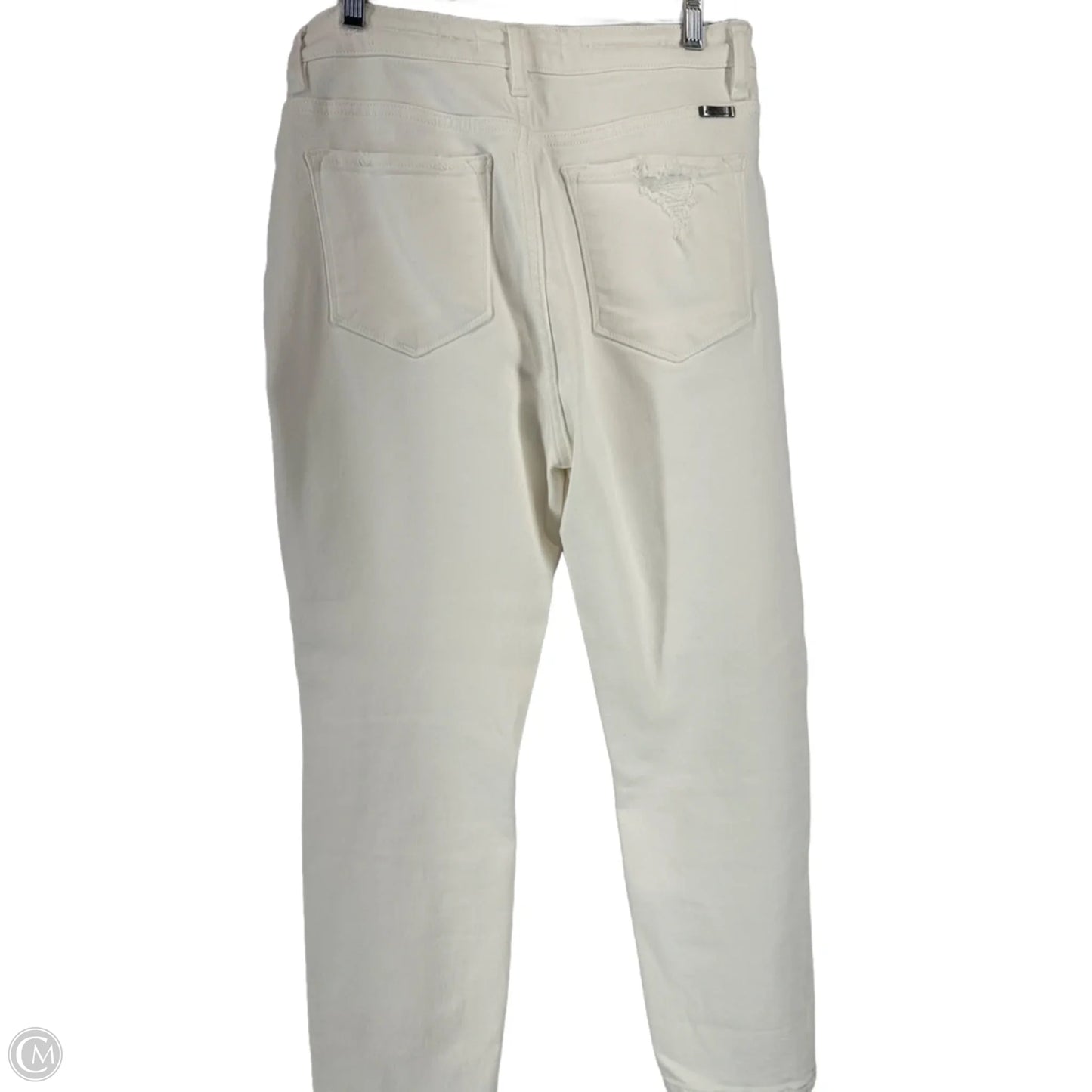 Jeans Skinny By Kancan In White, Size: 28