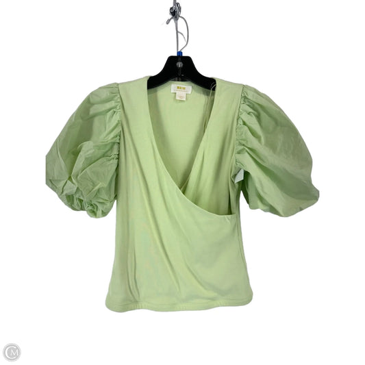 Top Short Sleeve By Maeve In Green, Size: Xs