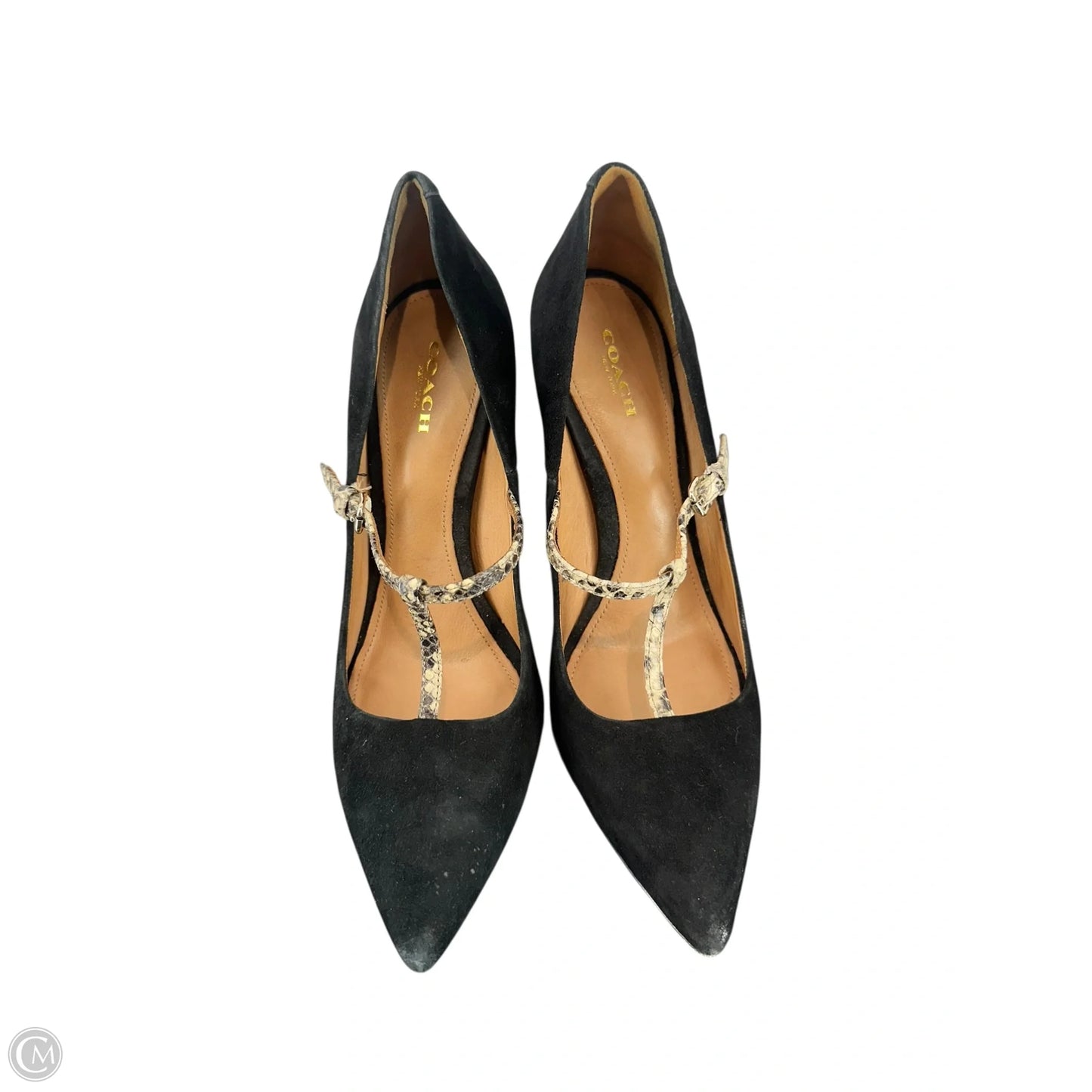 Shoes Designer By Coach In Black, Size: 9.5