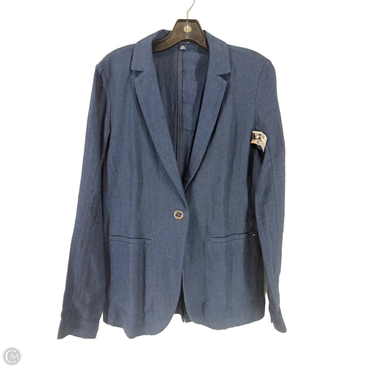 Blazer By Tommy Hilfiger In Navy, Size: Xs