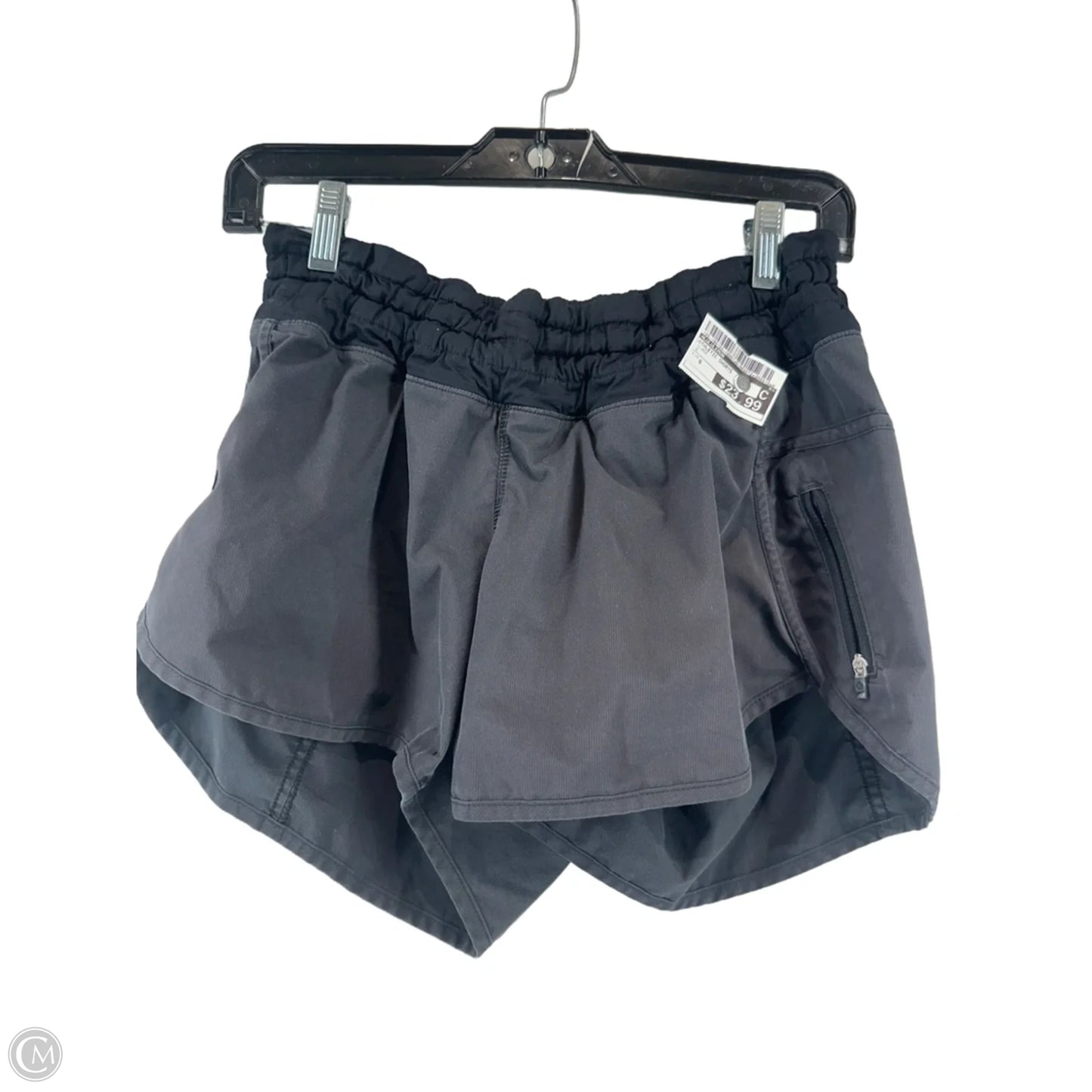 Athletic Shorts By Lululemon In Black, Size: 6