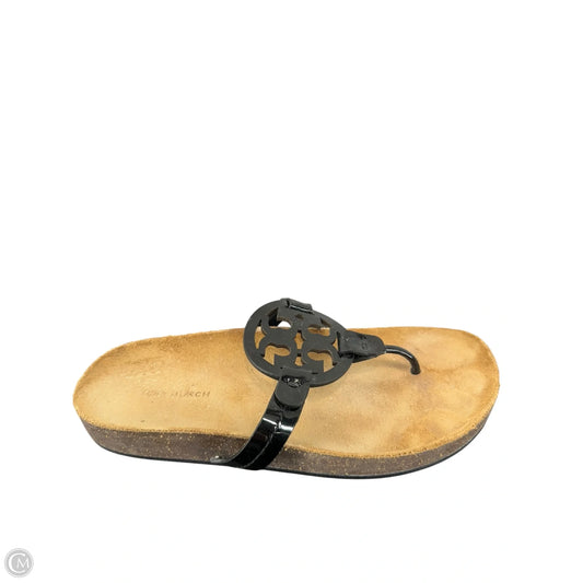 Sandals Designer By Tory Burch In Black, Size: 7.5