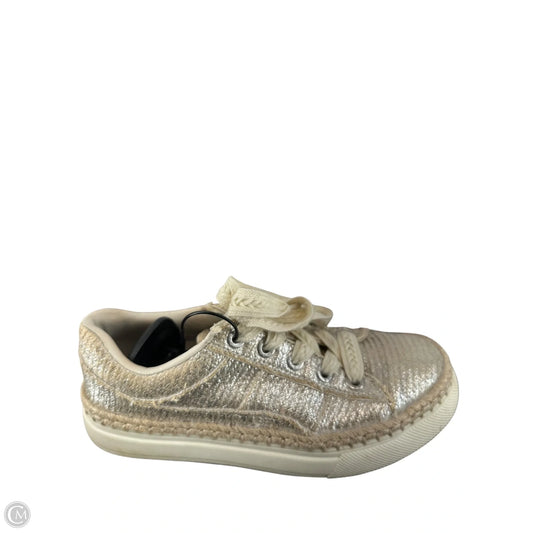 Shoes Flats By Blowfish In Gold, Size: 6.5