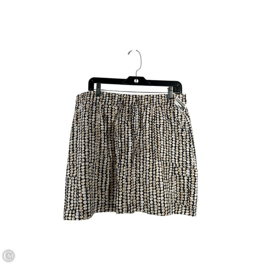Skort By Royalty In Blue & Cream, Size: L