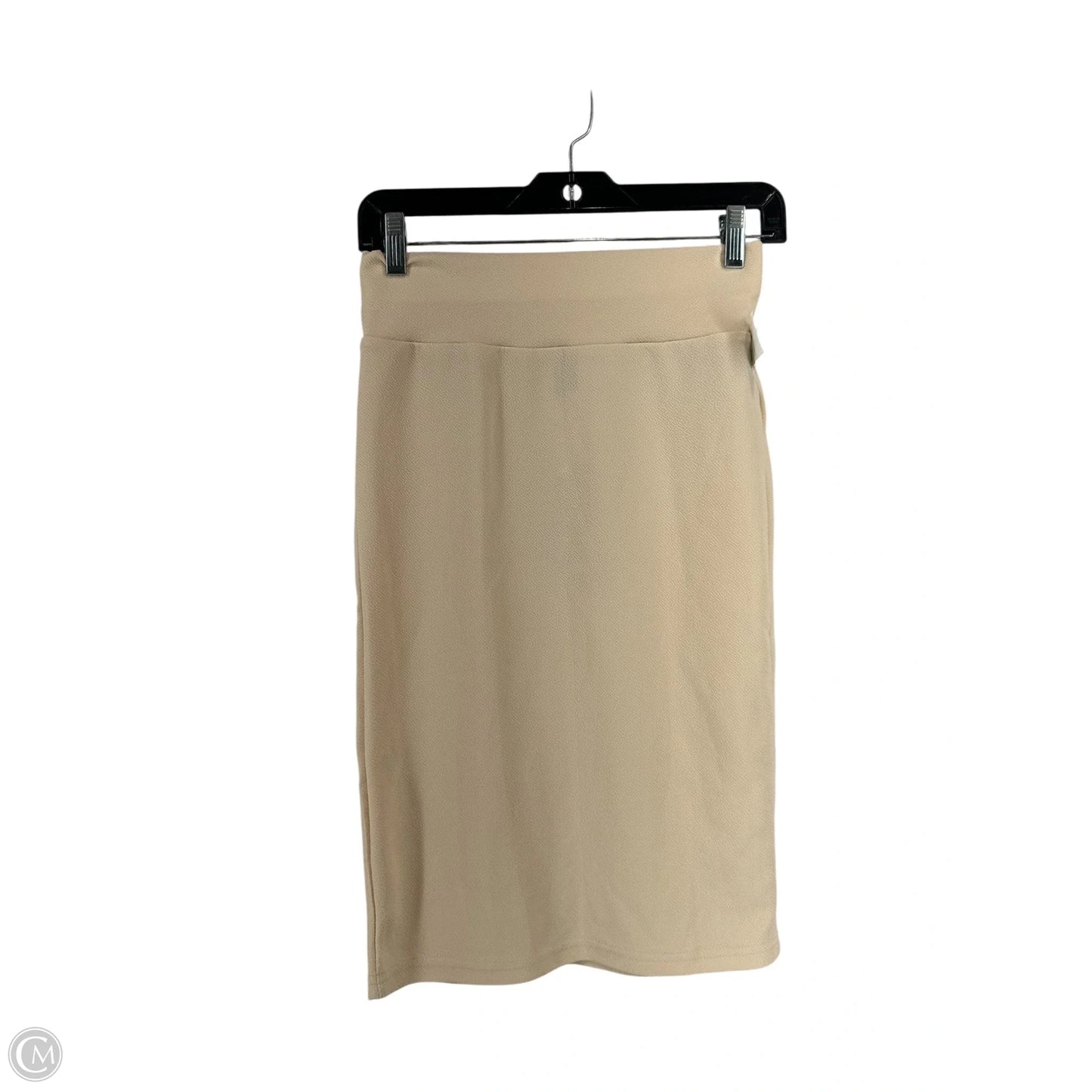Skirt Midi By Emery Rose In Cream, Size: S