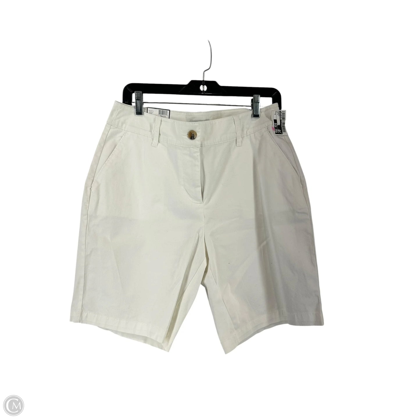 Shorts By Kim Rogers In White, Size: 8
