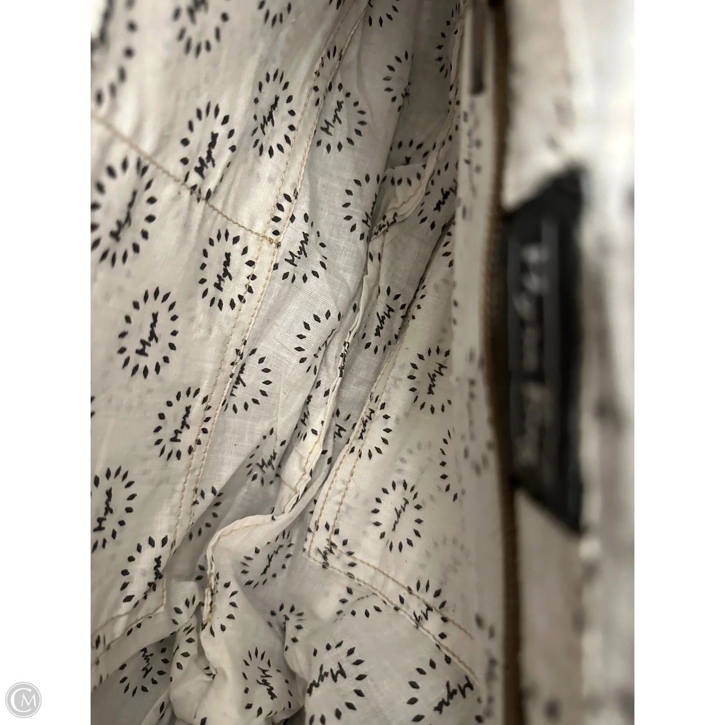 Handbag Leather By Myra, Size: Large