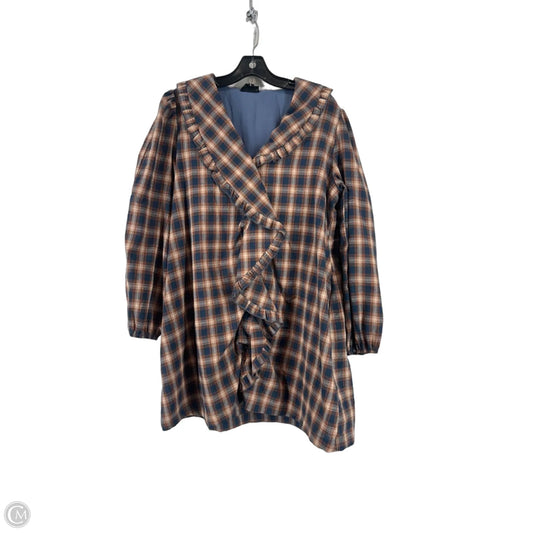 Dress Casual Short By Heyson In Plaid Pattern, Size: L