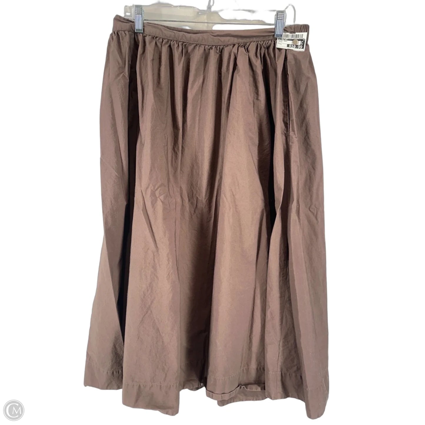 Skirt Maxi By A New Day In Brown, Size: L