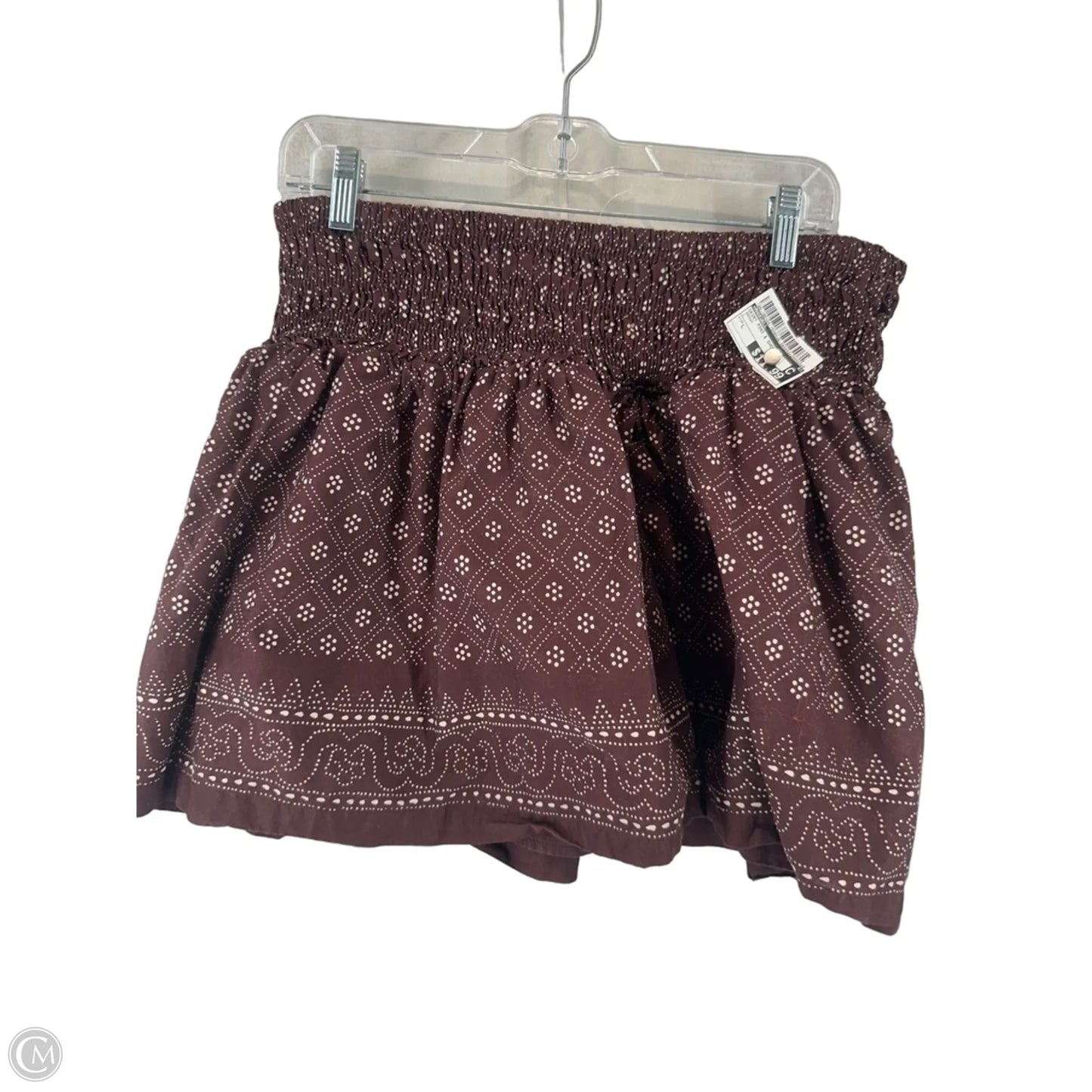 Skirt Mini & Short By Madewell In Brown, Size: L