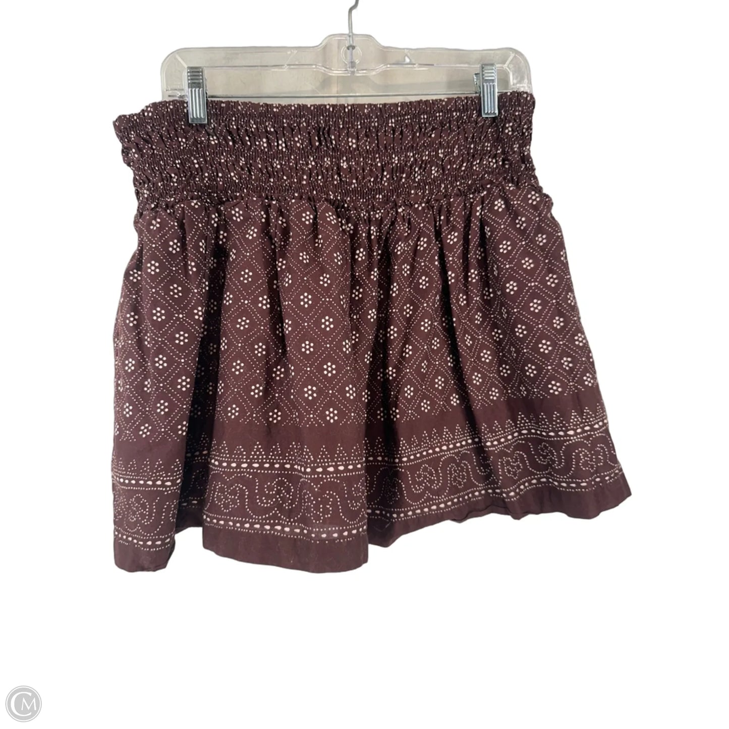 Skirt Mini & Short By Madewell In Brown, Size: L