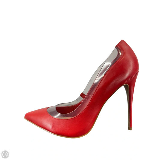 Shoes Heels Stiletto By Aldo In Red, Size: 11