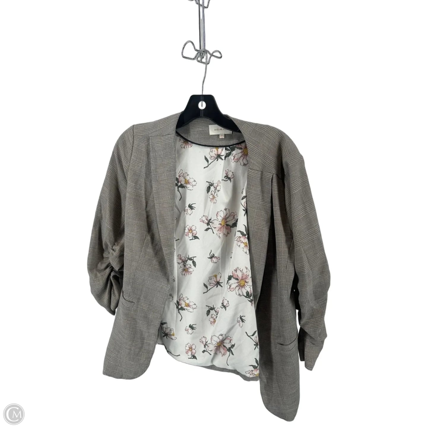 Blazer By Skies Are Blue In Tan, Size: S