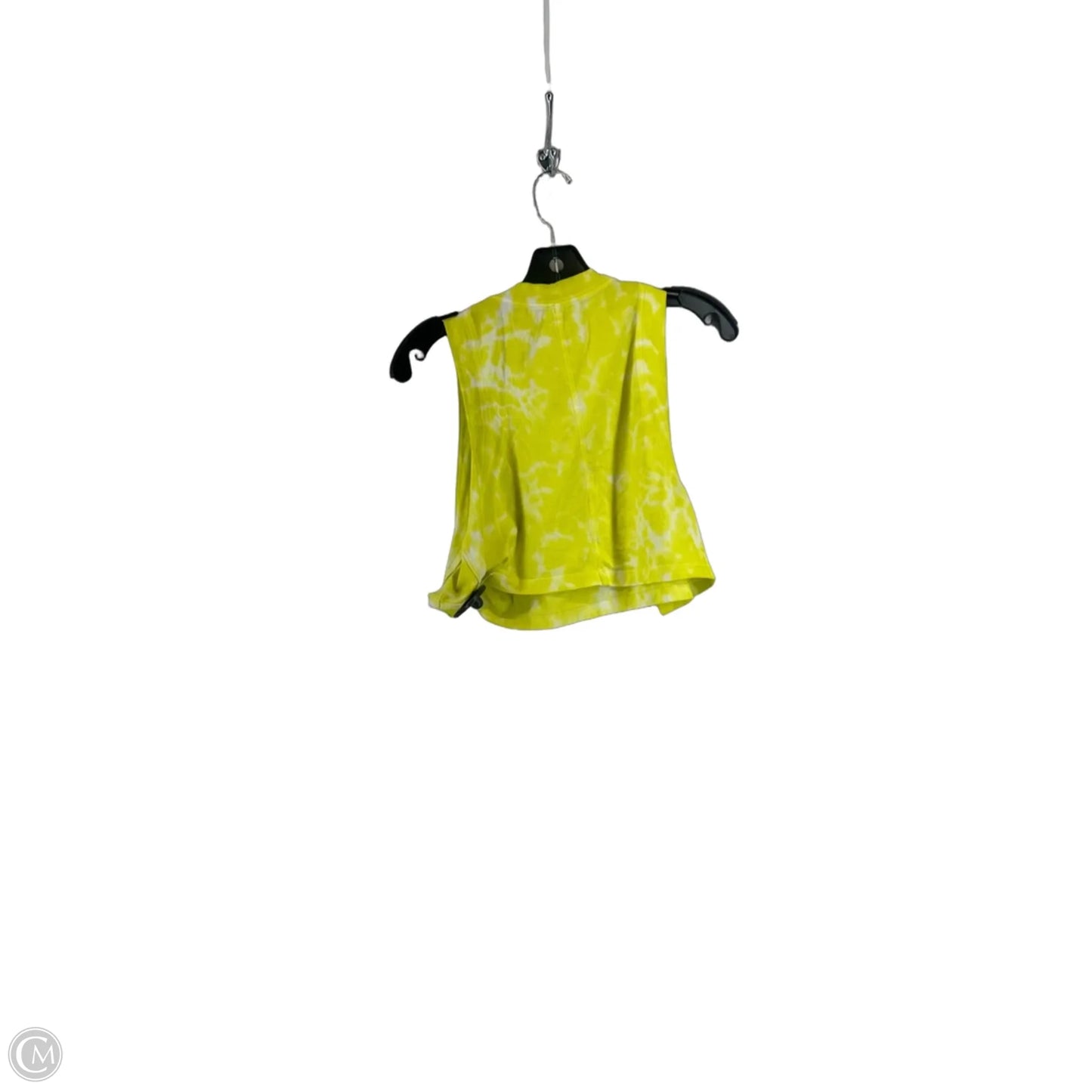 Athletic Tank Top By Lululemon In Yellow, Size: 8
