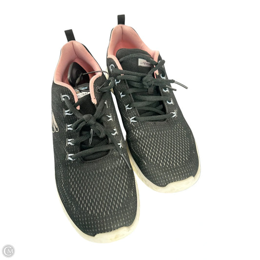 Shoes Athletic By Skechers In Black, Size: 10