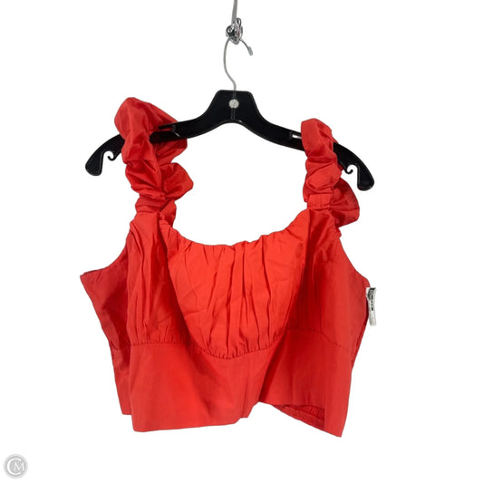 Skirt Set 2pc By Abercrombie And Fitch In Coral, Size: Xl