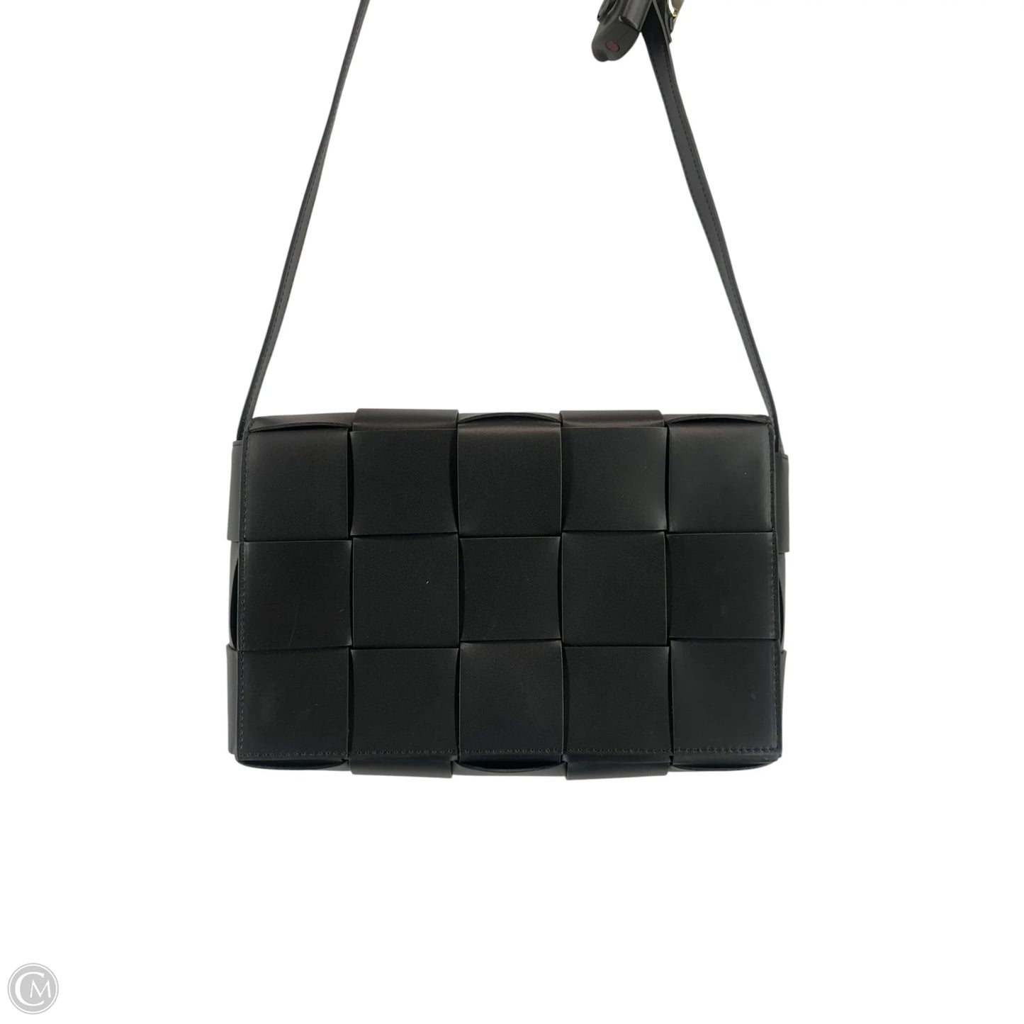 Handbag Leather By Clothes Mentor, Size: Medium