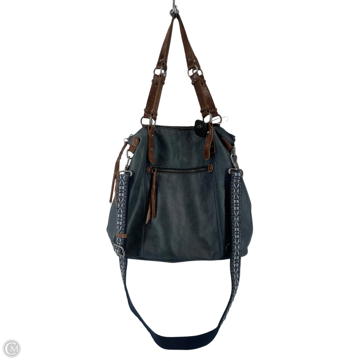 Handbag Leather By The Sak, Size: Large