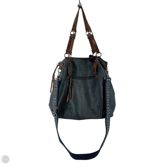 Handbag Leather By The Sak, Size: Large
