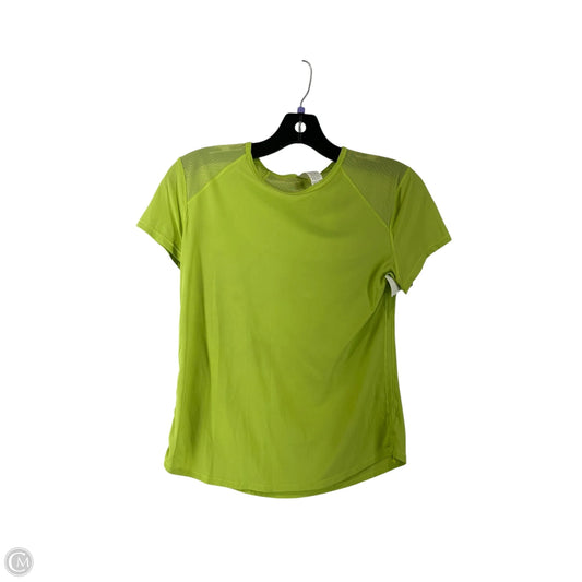 Athletic Top Long Sleeve Crewneck By Lululemon In Green, Size: 10