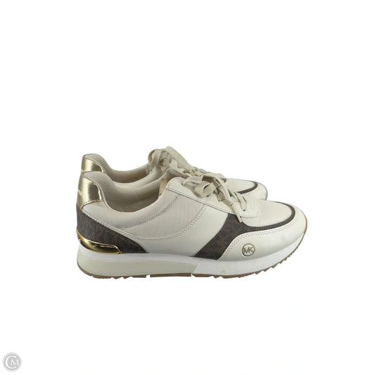 Shoes Designer By Michael Kors In Cream, Size: 9