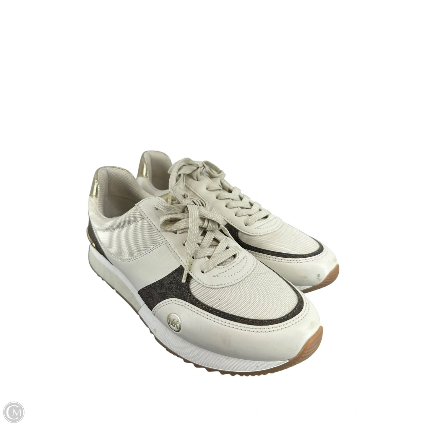 Shoes Designer By Michael Kors In Cream, Size: 9