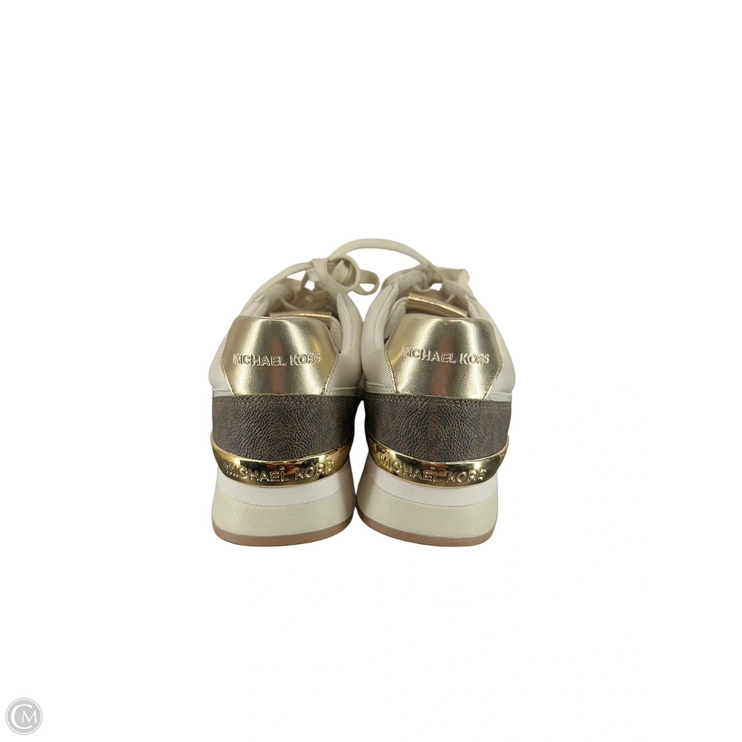 Shoes Designer By Michael Kors In Cream, Size: 9