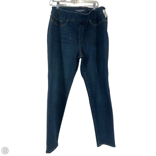 Jeans Jeggings By Chicos In Blue Denim, Size: 12