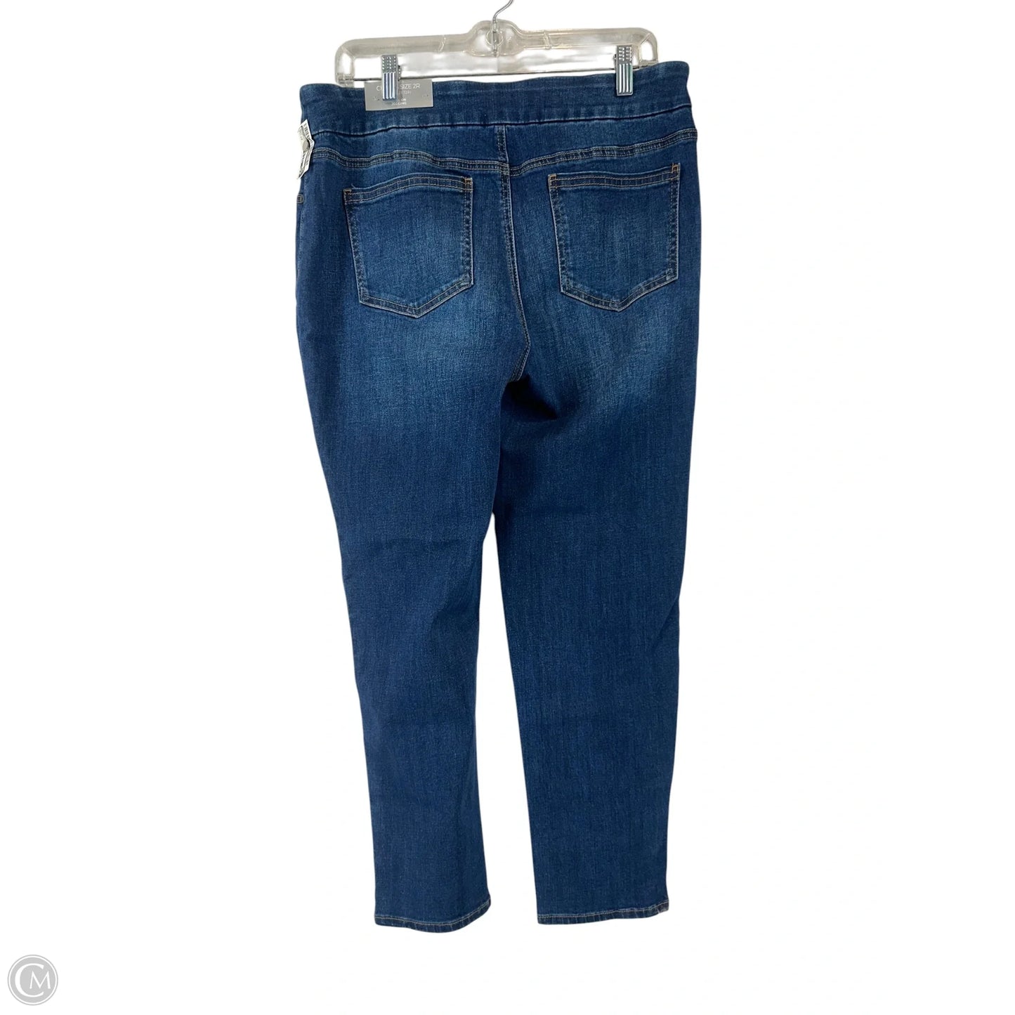 Jeans Jeggings By Chicos In Blue Denim, Size: 12