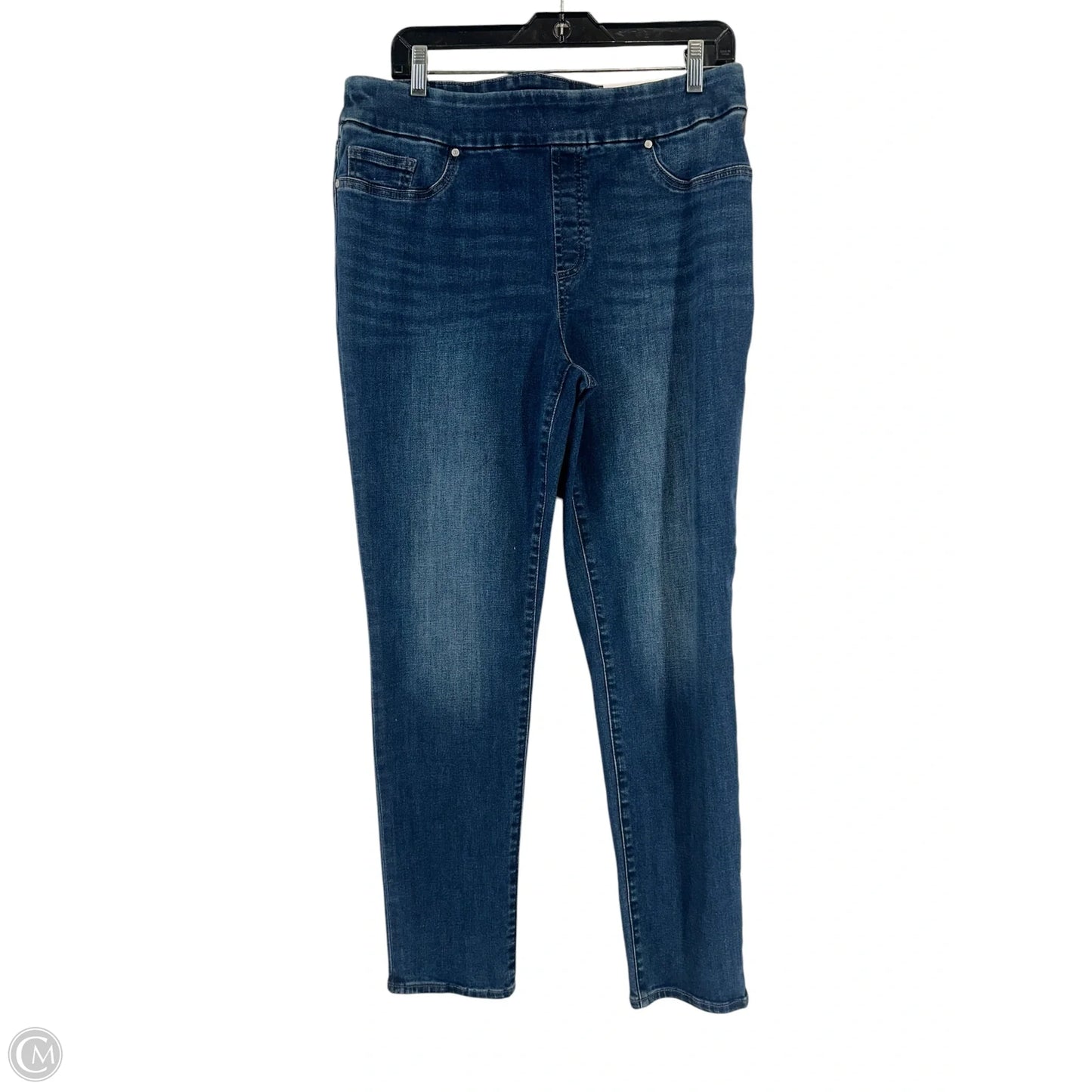 Jeans Jeggings By Chicos In Blue Denim, Size: 10