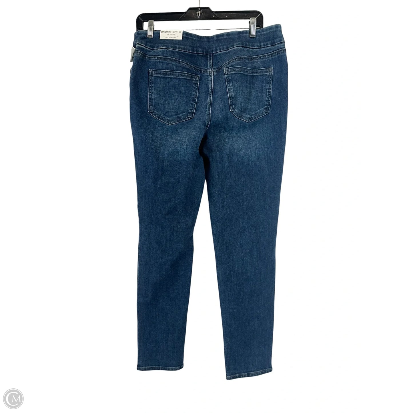 Jeans Jeggings By Chicos In Blue Denim, Size: 10