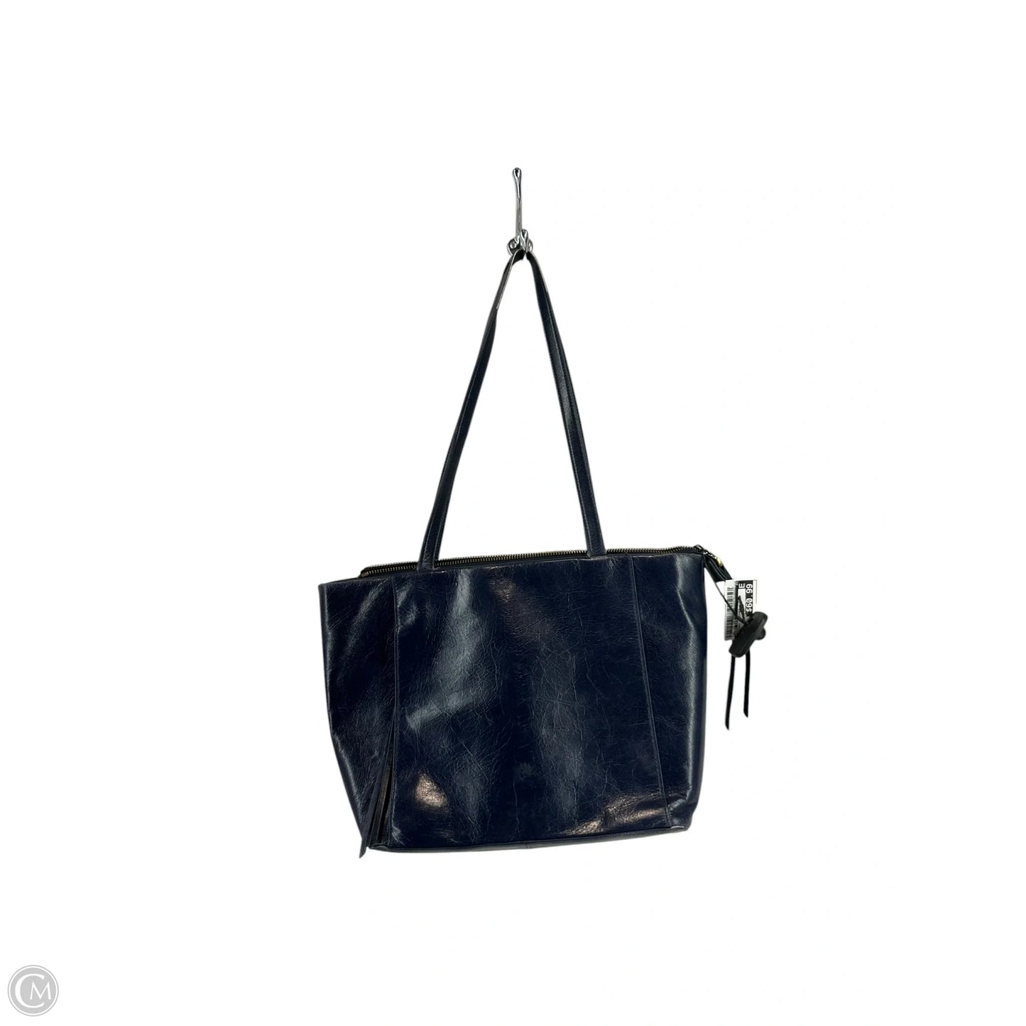 Handbag Leather By Hobo Intl, Size: Medium