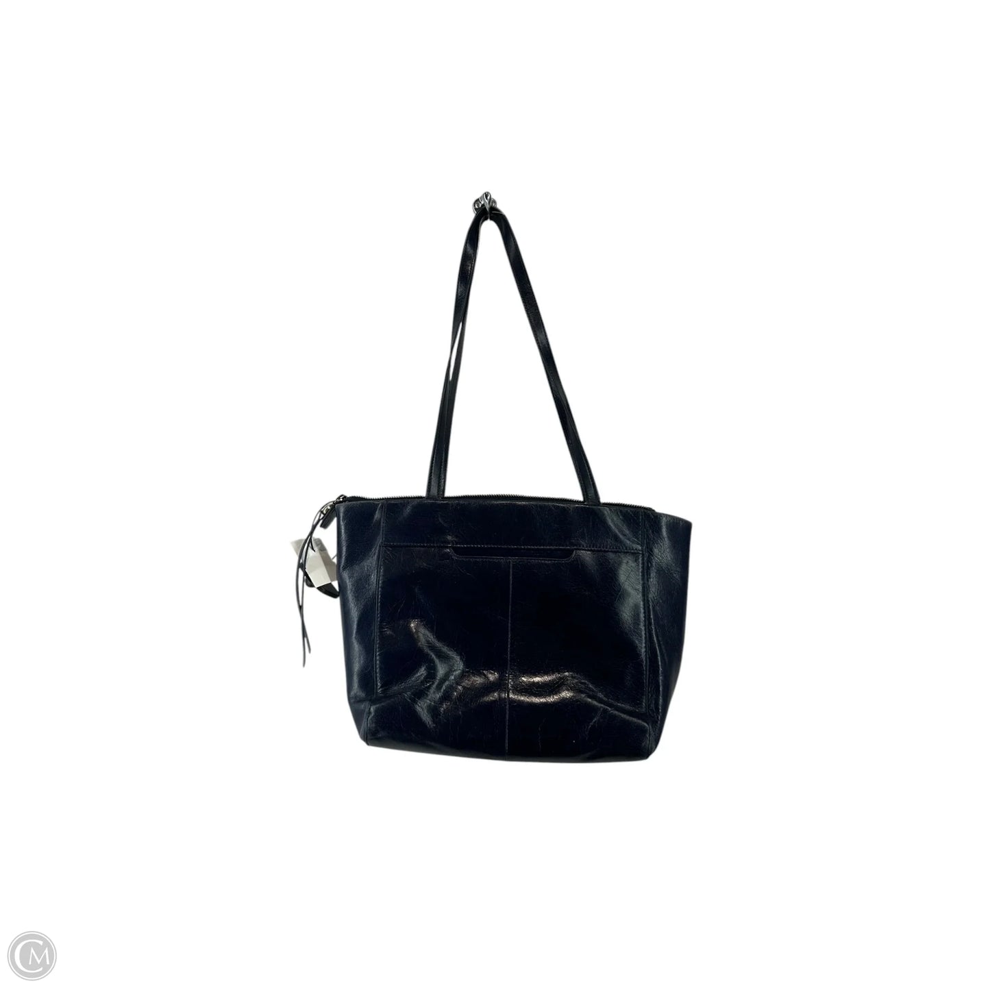 Handbag Leather By Hobo Intl, Size: Medium