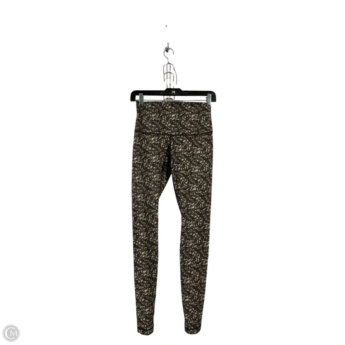 Athletic Leggings By Lululemon In Brown, Size: M