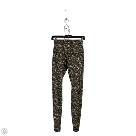 Athletic Leggings By Lululemon In Brown, Size: M