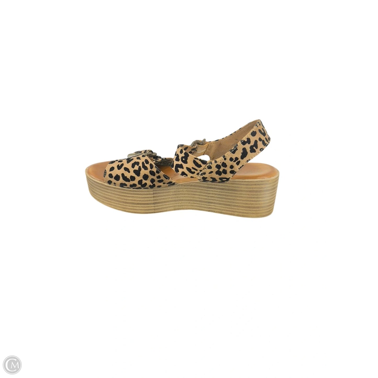 Sandals Flats By Blowfish In Animal Print, Size: 8