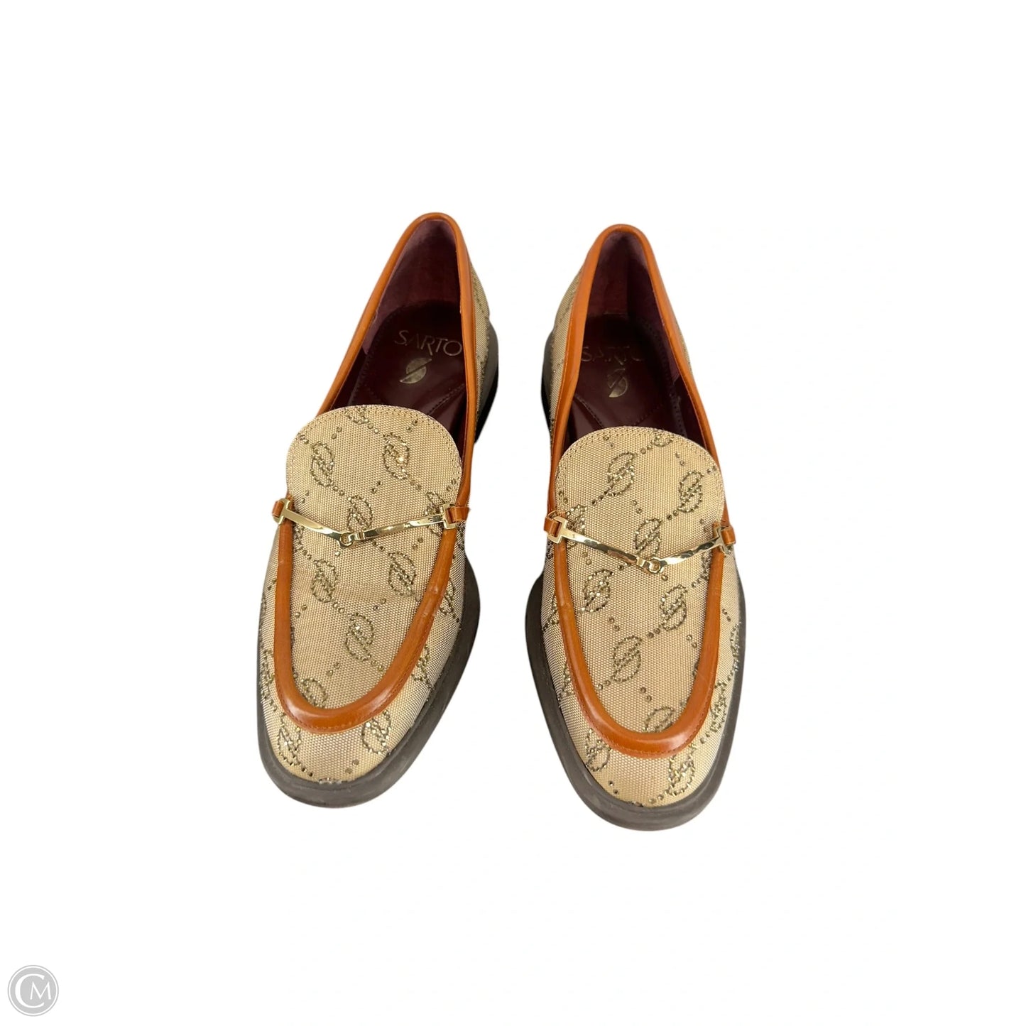 Shoes Flats By Franco Sarto In Brown, Size: 7.5