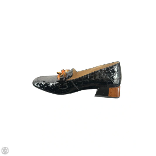 Shoes Flats By Clothes Mentor In Black, Size: 8