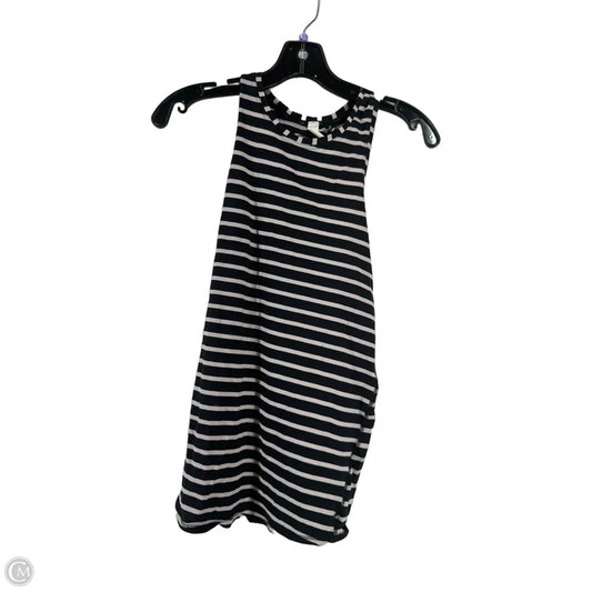Athletic Tank Top By Lululemon In Black & White, Size: 4