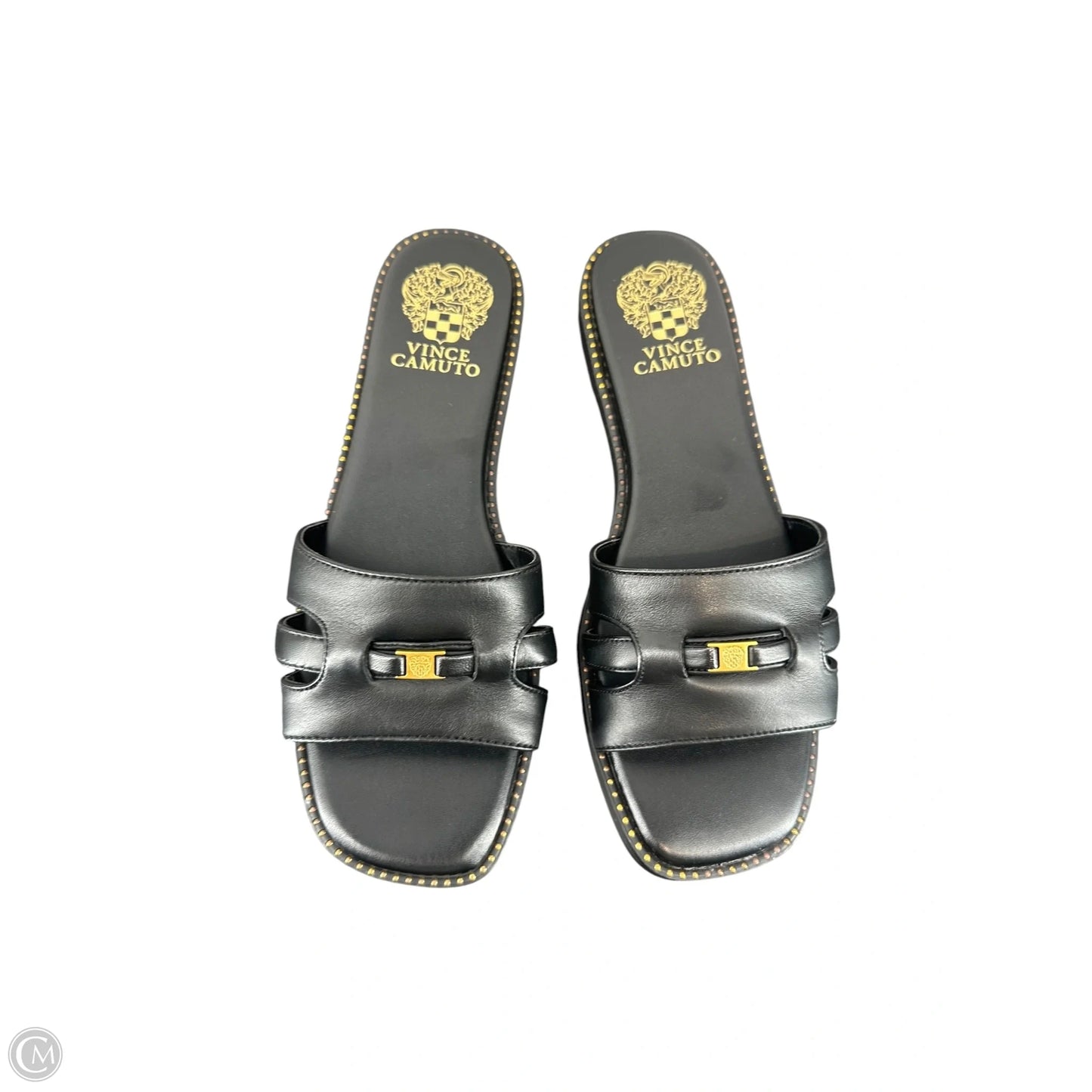 Sandals Flats By Vince Camuto In Black, Size: 8
