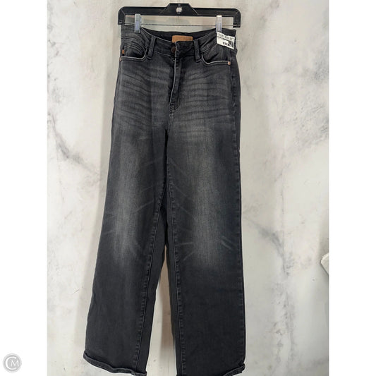 Jeans Straight By Judy Blue In Black, Size: 8