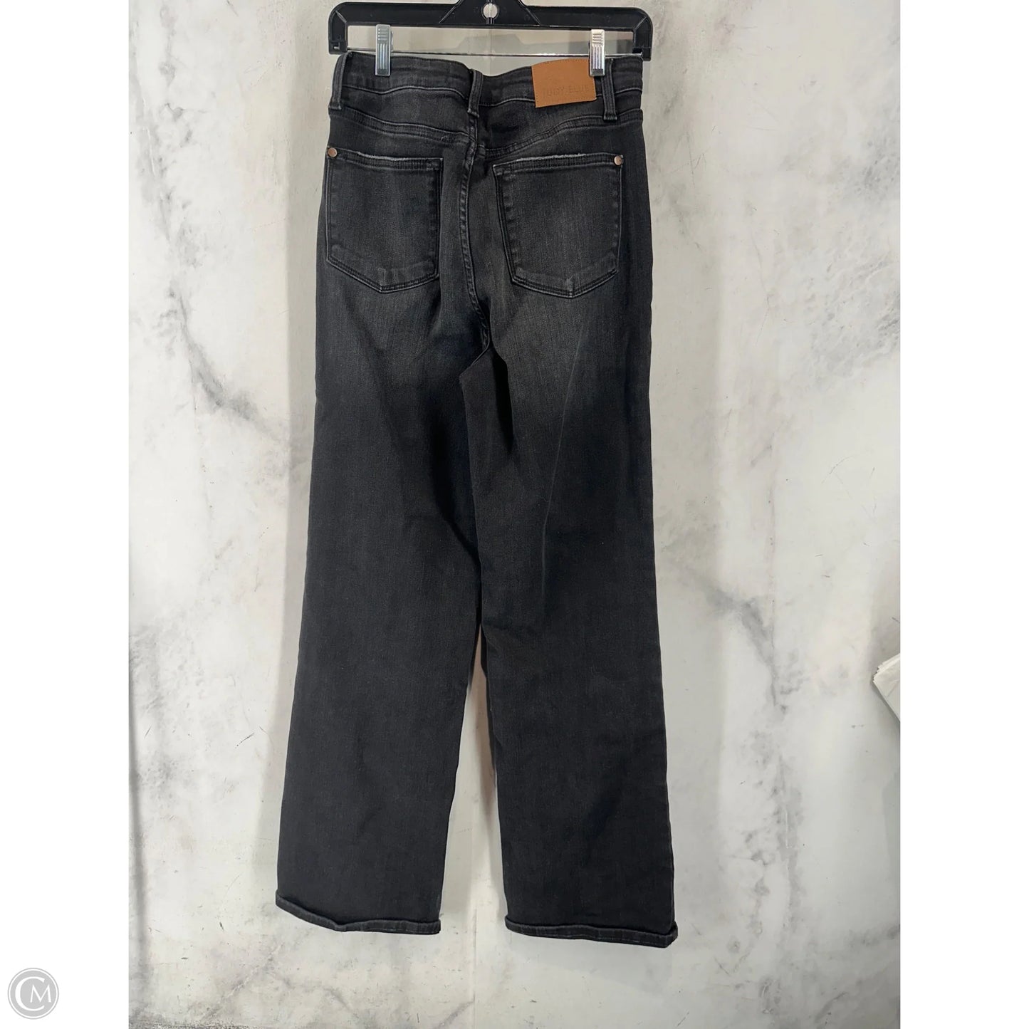 Jeans Straight By Judy Blue In Black, Size: 8