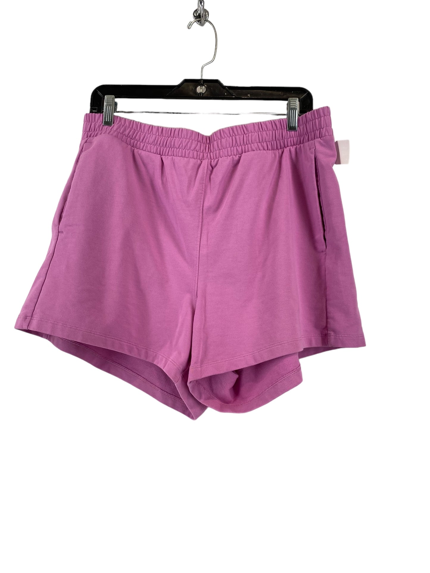 Pink Athletic Shorts Nike Apparel, Size L